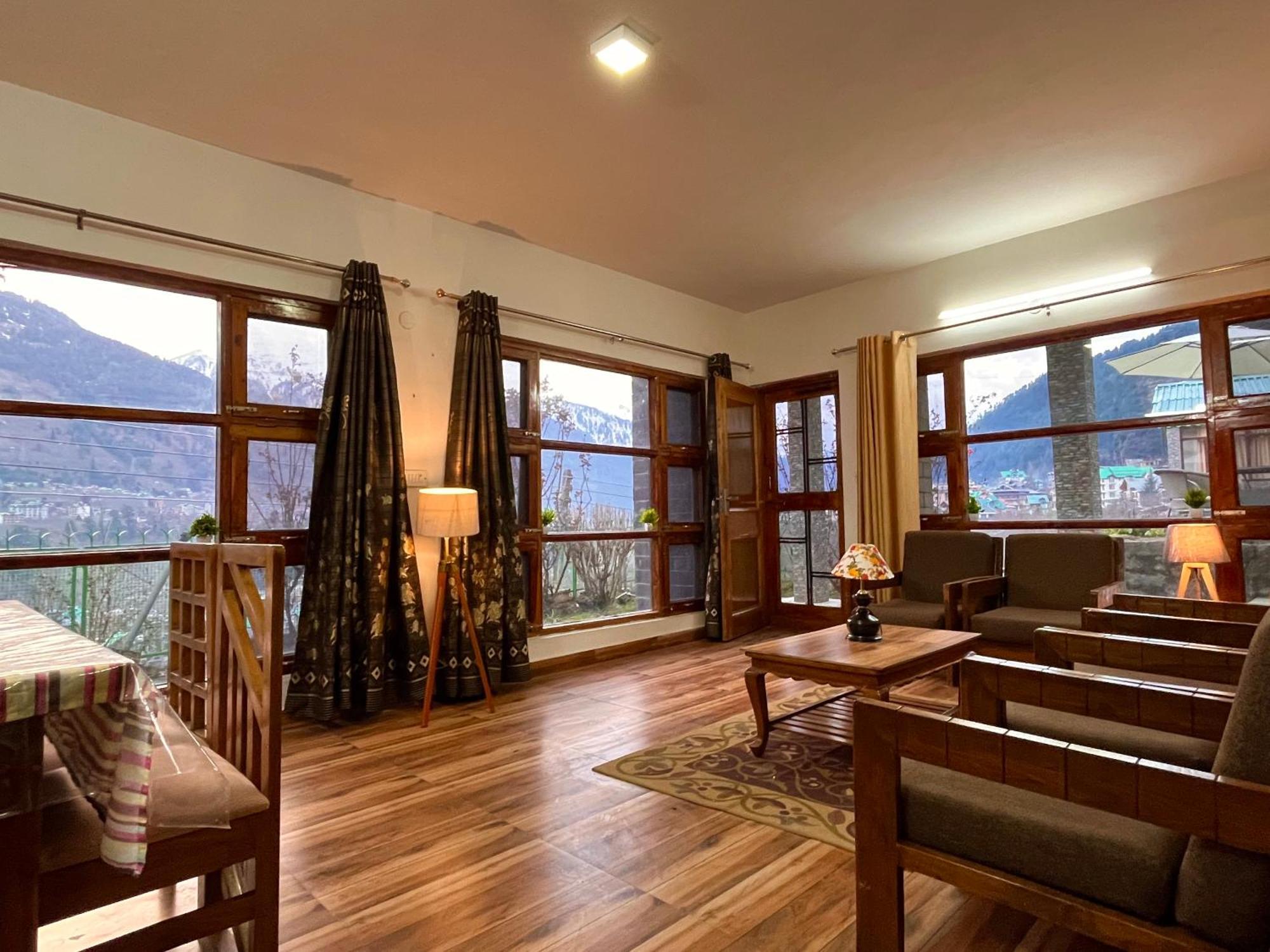 Himalayan Nomad Cottage, Manali ! All 2 Bedroom Independent Cottages ! Personal Lawn Every Cottage ! Parking ! Scenic Mountains View ! Spacious Rooms ! Esterno foto