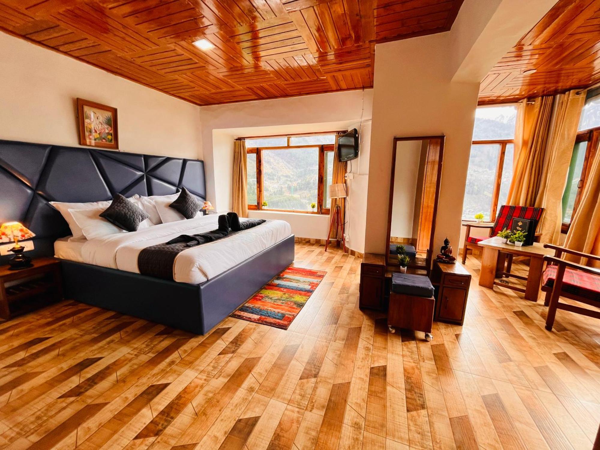 Himalayan Nomad Cottage, Manali ! All 2 Bedroom Independent Cottages ! Personal Lawn Every Cottage ! Parking ! Scenic Mountains View ! Spacious Rooms ! Esterno foto