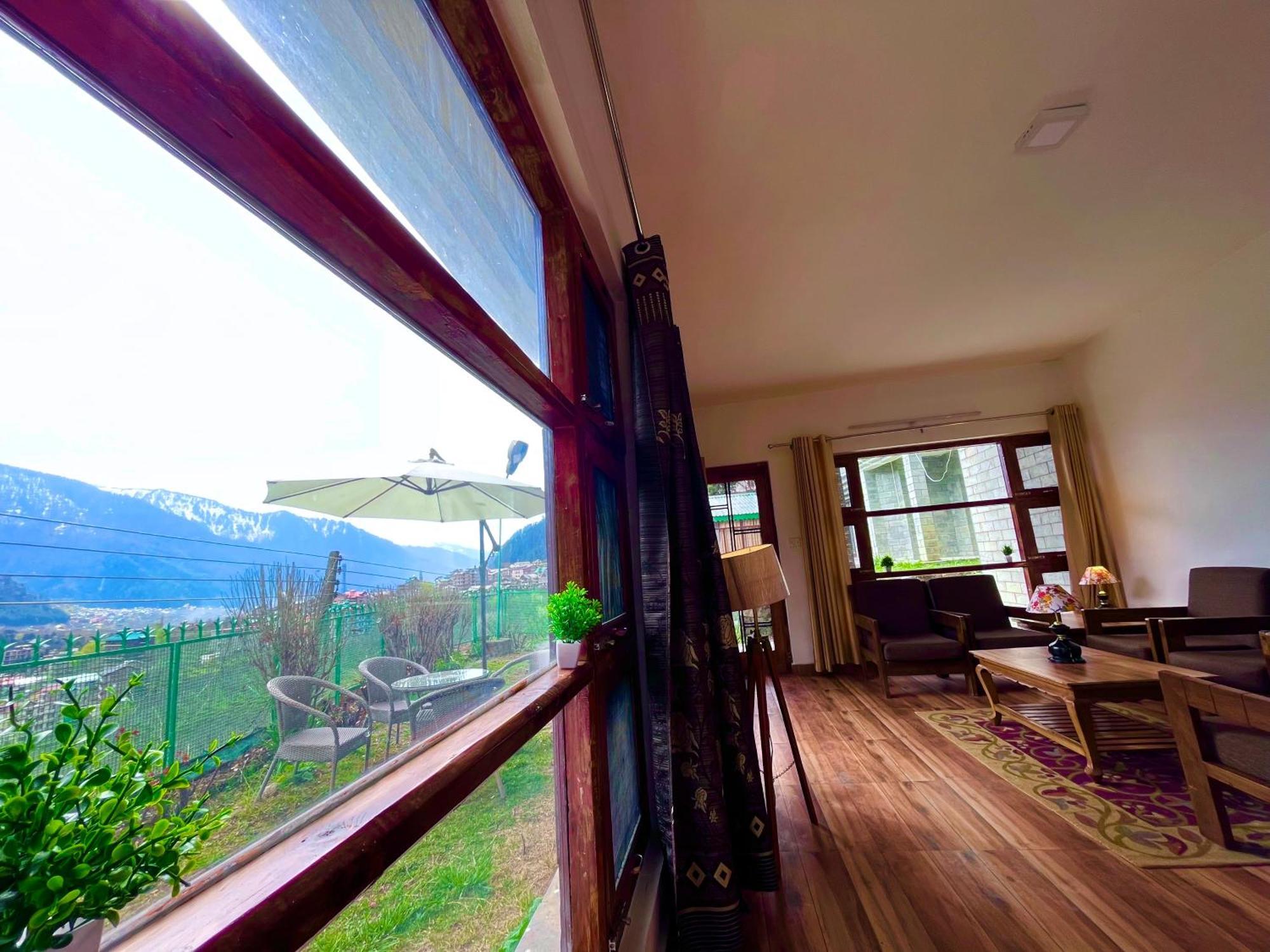 Himalayan Nomad Cottage, Manali ! All 2 Bedroom Independent Cottages ! Personal Lawn Every Cottage ! Parking ! Scenic Mountains View ! Spacious Rooms ! Esterno foto